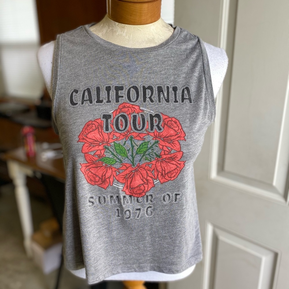 California tour summer of 1976 crop top!